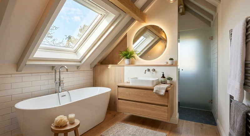 Attic Bathroom Remodeling in Walton County, GA