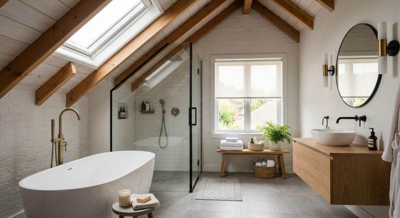 Attic Bathroom Remodeling in Walton County, GA