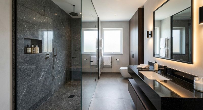 Granite Shower Installation in Walton County, GA